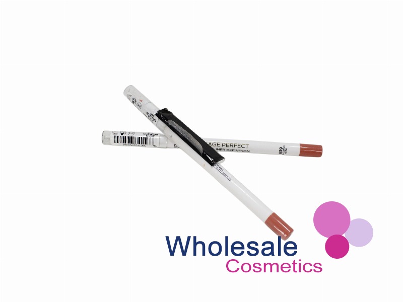 12 x L'Oreal Age Perfect Anti Feathering Lip Liner Pencil - 639 GLOWING NUDE